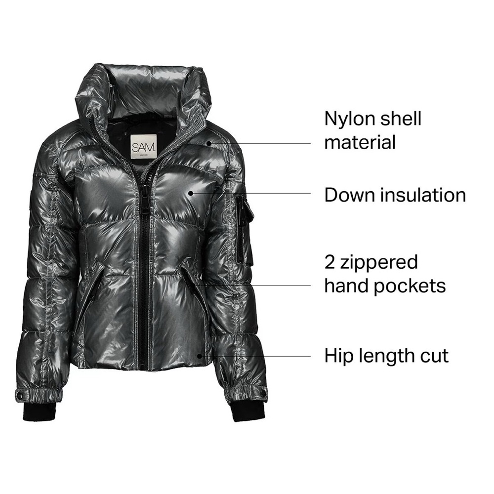 SAM. Girls Freestyle Black Puffer Jacket 2022.

Perfect condition.